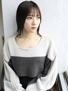 バース(BIRTH) 天神【BIRTH】カールセミディ外はねボブ 艶髪フェイスレイヤー9