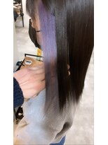 ラフ 難波店(LAFF)&nbsp;#黒髪#ボブルフ#ネビージュ#小顔#ワンレン