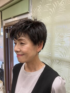 ビーイング(Be-iNG) ショートパーマスタイル