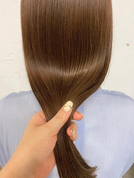 シーバイサイン(sea by Sign) 透明感つやブラウン♪