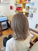 アンソル オブ リシェール(N'SOL of RICHAIR)&nbsp;前髪/アンブレラカラー/こなれミディ/イメチェン/ウェーブパーマ