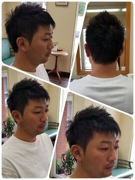 クリア 美容室 刈り上げないベリショがカッコいいい♪