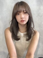 オリンテ バイ レシッド 表参道(orente by rcid)&nbsp;髪質改善顔まわりレイヤーカット酸熱ストレートこなれミディ