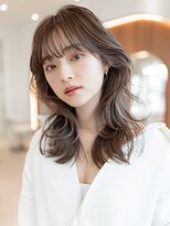 エースハバナ 渋谷(1 HAVANA)&nbsp;大人かわいい／20代30代/くびれ巻き／バングカット／レイヤー