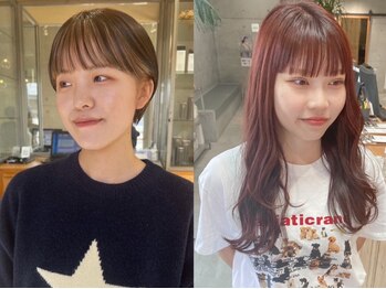 リコ(liko)の写真/【多治米/女性限定サロン】インナーカラーやポイントカラーなどワンポイントのデザインをプラス♪
