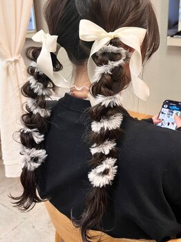 リシェイル(RICHAIR)の写真/似合う×トレンドヘアセットなら《RICHAIR 》にお任せ◎崩れにくく可愛い状態をキープします◎