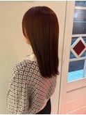 切りっぱなしボブ/エアリーロング/美髪のススメ/ピンクブラウン
