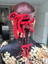 卒業式・成人式・和装・袴・ヘアセット