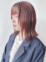 モリオ(morio)&nbsp;=レイヤーボブディくびれボブ顔周りレイヤー耳かけボブ30代40代