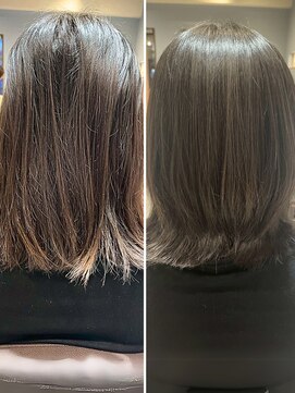 クララ カシハラ(CLALA Kashihara) 絹髪/髪質改善トリートメント/オリーブベージュカラー