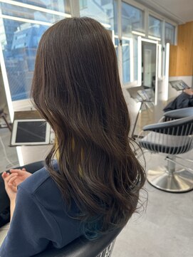 フリーラ 横浜(freera) オリーブグレージュ/インナーカラー/イエロー/グリーン