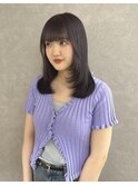 韓国スタイル/透明感カラー/レイヤーカット