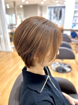 パーリオ けいさつ前店(PALIO) 【PALIO肥塚】ツヤ感カラーで魅せる大人のタイトショート☆