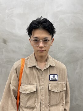 スー 渋谷(suu) メンズカットメンズショートスパイキーショートピンパーマ渋谷