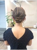 【瀧本】ヘアアレンジ/シニヨンスタイル