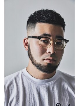 MEN'S DAMDEE TOKYO 浅草田原町【ダムディー】バーバー/フェード/メンズパーマ/理容室 ニュアンスパーマ/波巻きツイストスパイラル[浅草/理容室]