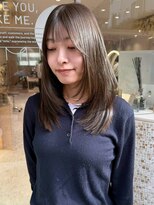 マイル 渋谷(mile)&nbsp;オリーブベージュ / レイヤーカット