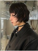 【心斎橋hen】癖毛のショートウルフ