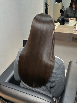 ルナス 福岡天神(LUNAS) 【LUNAS髪質改善】縮毛矯正*ロング*韓国ヘア*天神*美髪矯正