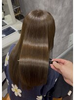 ナナシ(nanac)&nbsp;【木村限定】ラテカラー＋髪質改善トリートメント