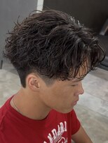 エデアンホンテン メンズサロン(EDEAN 本店 (旧:EDEAN 上通)) 熊本波巻きパーマ シャドウパーマ 刈り上げセンターパート