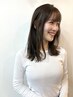 【ブリーチ無し】透明感ダブルカラー+カット+2stepTR ¥18700→