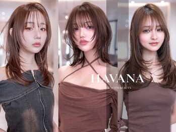 ハバナ 横浜(HAVANA)の写真/【12/6 NEW OPEN】横浜駅1分♪【美髪質改善×レイヤーカット】で叶う"あざと可愛い顔周り"小顔カット♪