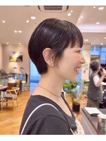 ビュートリアム 梅田(BEAUTRIUM)&nbsp;ミニマムショート/タイトショート/黒髪ショート