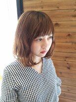 ヘアースペースシャルム (HAIR SPACE Charme) ワンカール内巻き　ゆるボブ　+　外ハネ切りっぱなしボブ