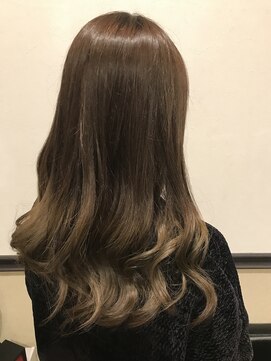 グランジ ベージュ系グラデーションカラー