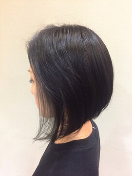 ヘアーガーデン アンス 上北沢店(Hair Garden ans.) インナーカラー◎前下がりボブ