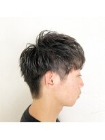 アッシュタカサキ(ash takasaki)&nbsp;ソフトマッシュ/ツーブロック/ナチュラルツヤパーマ