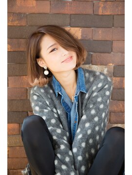 オーシー 志比口店(O'sea) 【Hair&eye L.o.g】☆大人ショートボブ☆