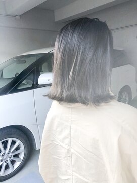 ヘアーアンドアトリエ マール(Hair&Atelier Marl) 【Mar】グレージュのグラデーションカラーに外ハネボブ♪