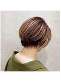 バレイヤージュ×2セクションショート