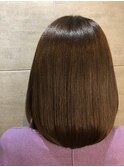毛先まとまる大人ツヤ美髪流行人気トレンドストレート♪