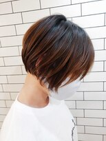 オーストヘアー 銀座(Aust hair) ショートボブ/ミニボブ/タンバルモリ　M