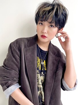 テイ(tei) マッシュショート/アンブレラカラー/ショート