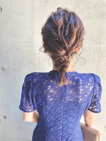 ディア(.eer)&nbsp;ミディアム × 三つ編み × 編みおろし // 大切な日に♪*°