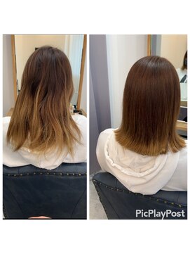 ミント 鳳(Mint.) 20代30代40代大人可愛い透明感髪質改善艶感ストレート