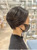 20代30代40代前下がり大人っぽくびれショート