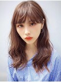 【mute原宿】大人ロング×アッシュグレージュ