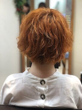 美容室 パルス 静岡鷹匠店(PALS) 個性派☆キュートオレンジ