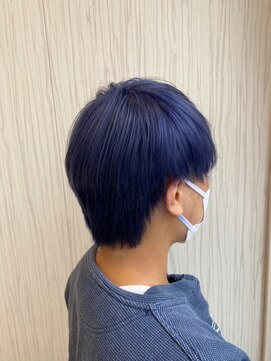 ビス フルール 日暮里店(Vis fleur) ブルーカラー／刈り上げマッシュ[日暮里/日暮里駅]