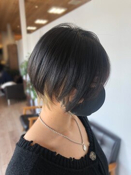 アパートメントヘアー ミルクティーベージュダブルカラーインナーカラーブリーチ