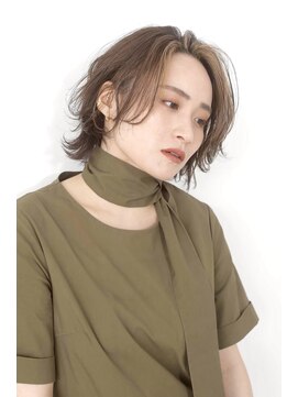 アンドバイモードケイズ (and by MODE K's) シルキーベージュ_デザインカラーグレージュカラー