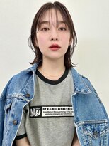 ヒビヲ(HIBIO)&nbsp;ナチュラルくびれレイヤーボブダブルカラーハイライトブリーチ