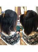 髪質改善×アイロン無しでもツヤ髪