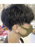 【Miyuki】刈り上げマッシュ×ふんわりニュアンスパーマ