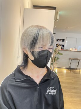 エヌプラス(N+) ホワイトグレージュミニウルフチェリーブラウンデジタルパーマ